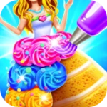 Logo of Rainbow Princess Cake Maker android Application 